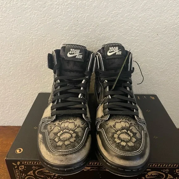 Air Jordan 1 High Zoom Air CMFT 2 'Día De Muertos' FQ8155-010 Men's Size 8.5 - Picture 3 of 7